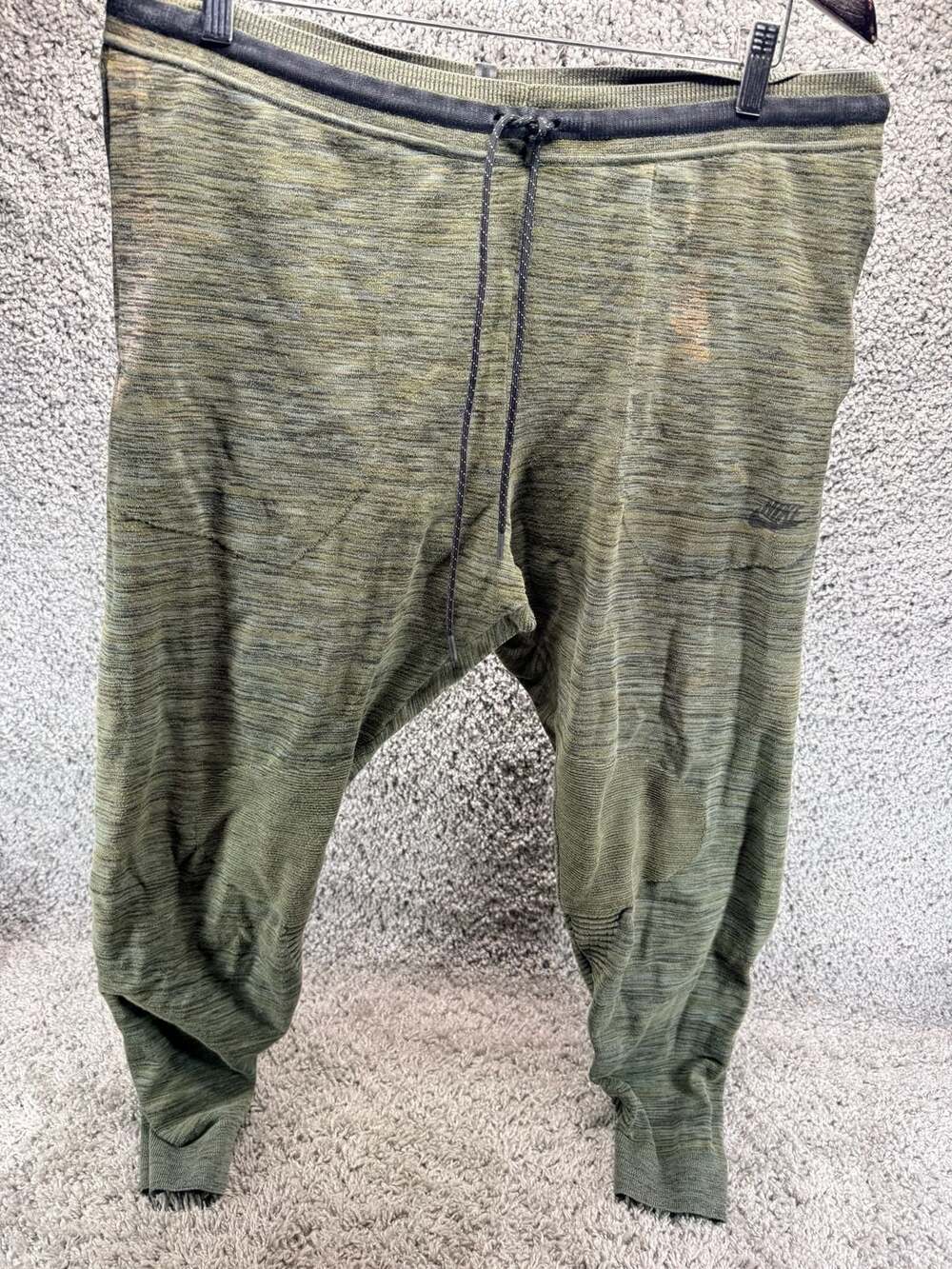 Nike Yoga Luxe Womens Reversible Quilted Leggings Green Size XL